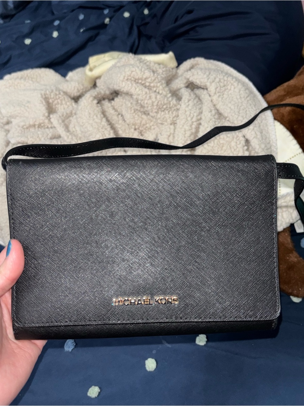 Michael Kors Black Crossbody Shoulder Bag